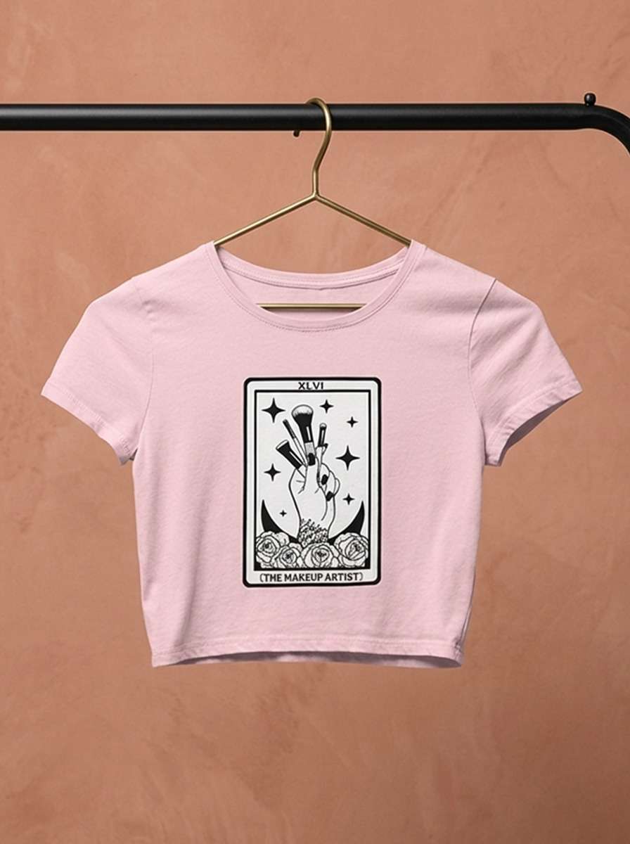 Makeup Artist Tarot - Makeup Artist Crop Top