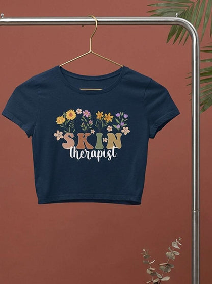 Skin Therapist - Makeup Artist Crop Top