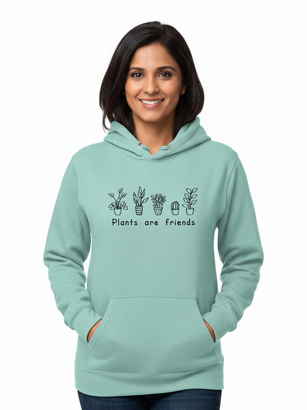 Plants are Friends- Sky Blue Gardening Hoodie
