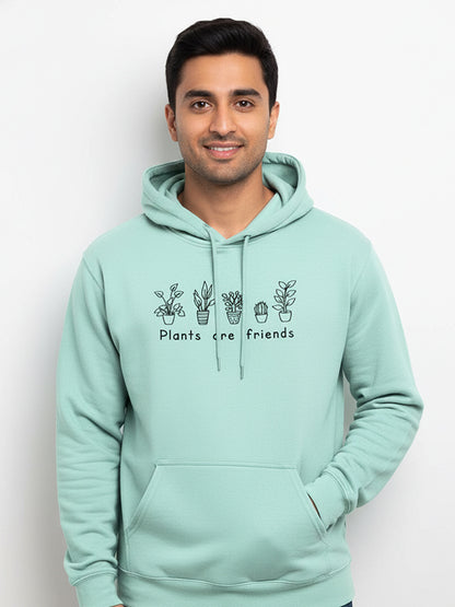 Plants are Friends- Sky Blue Gardening Hoodie