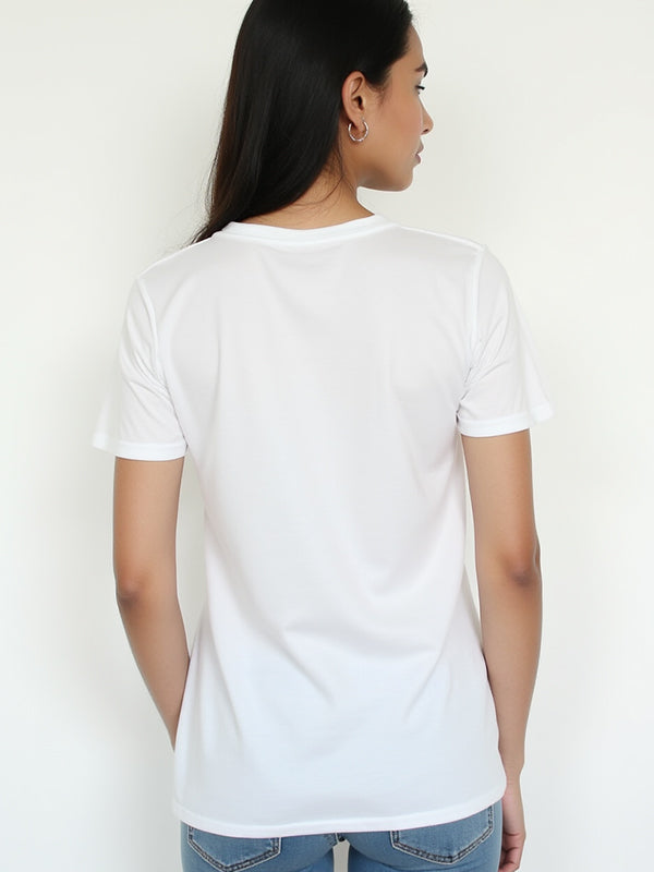 Gardening Is My Superpower - White Round Neck Gardening T-shirt
