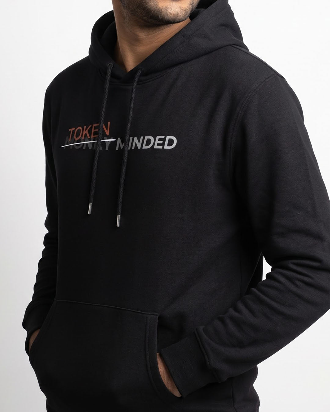 Token Minded- Black A.I. Hoodie