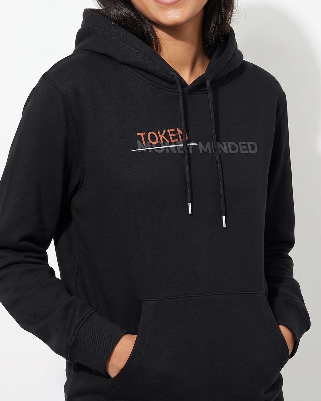 Token Minded- Black A.I. Hoodie