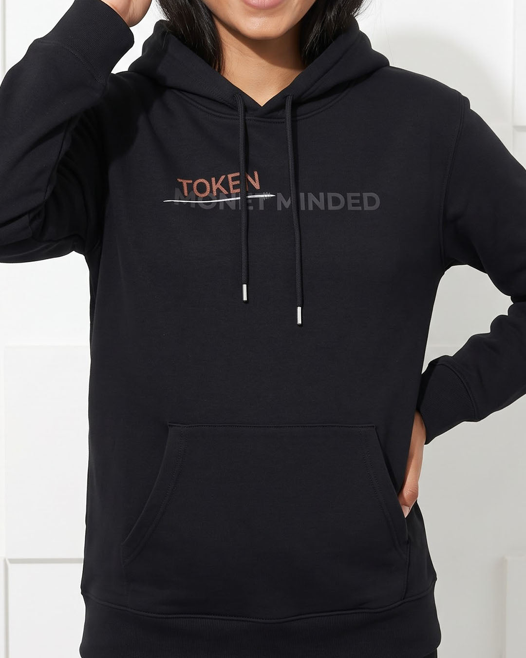 Token Minded- Black A.I. Hoodie