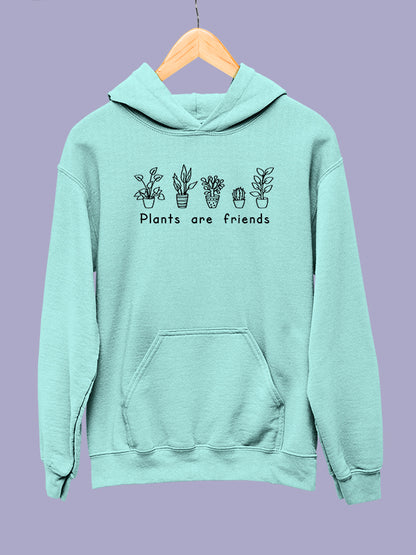 Plants are Friends- Sky Blue Gardening Hoodie