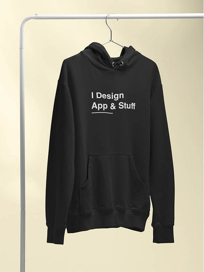 App and Stuff- Black UI UX Hoodie