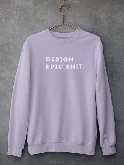 Design Epic Shit- Lavender UI UX Sweatshirt