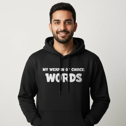 Words - Black Author Hoodie