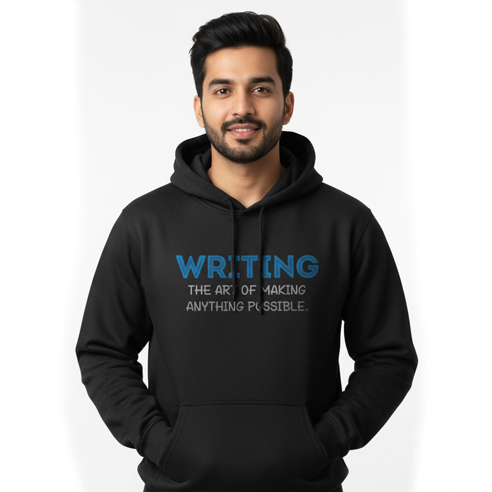 Anything Possible- Black Writer Hoodie