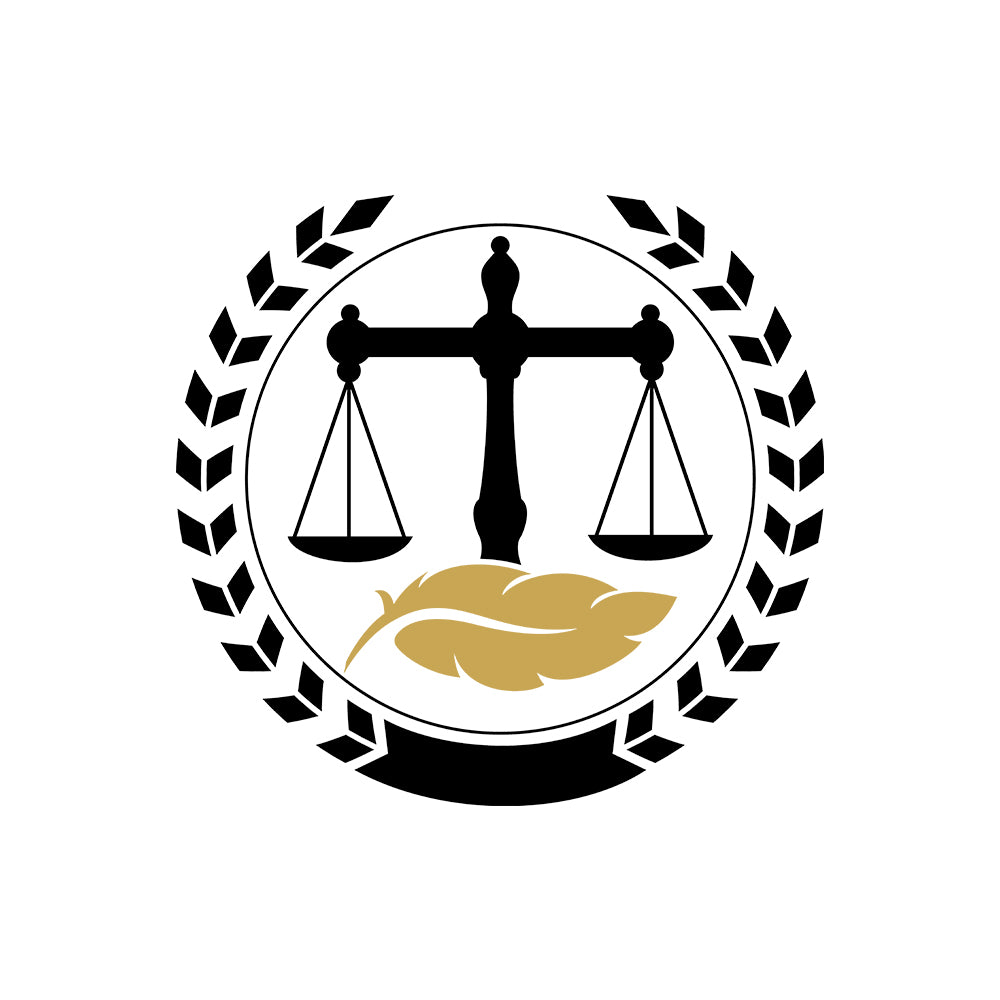 Advocate Logo Pocket- White Lawyer Polo T-shirt