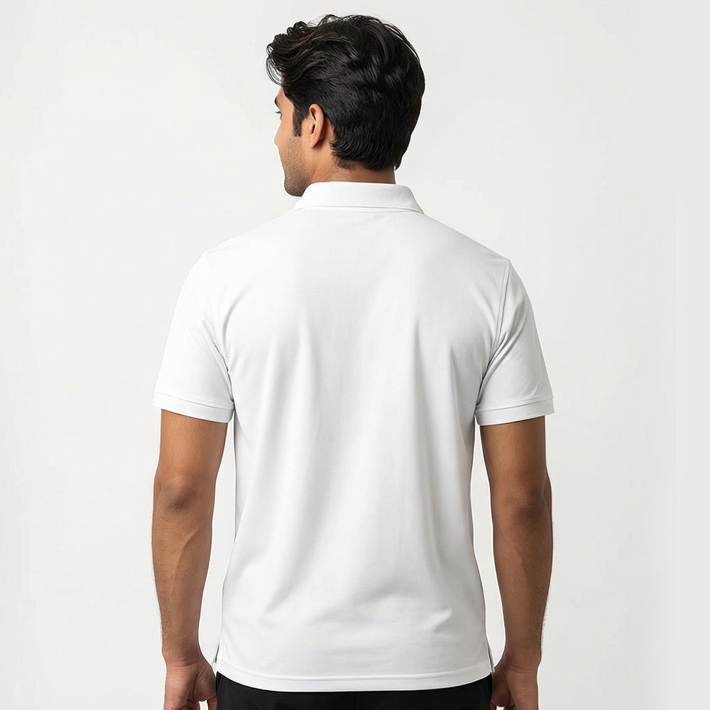 Advocate Icon- White Lawyer Polo T-shirt