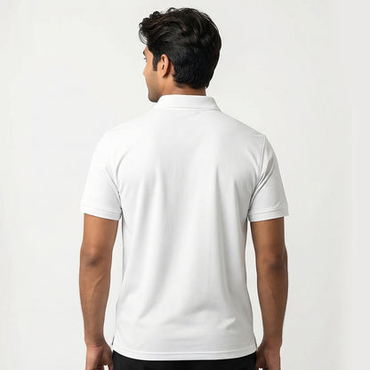 Advocate Icon- White Lawyer Polo T-shirt
