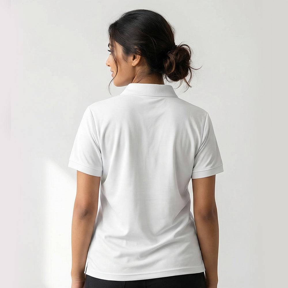 Advocate Icon- White Lawyer Polo T-shirt