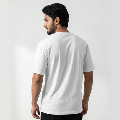 Advocate Logo Pocket- White Round Neck Lawyer T-shirt
