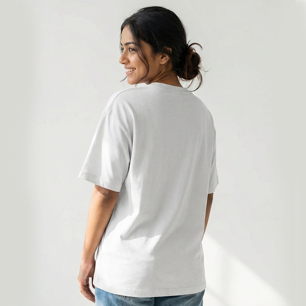 Advocate Logo Pocket- White Round Neck Lawyer T-shirt