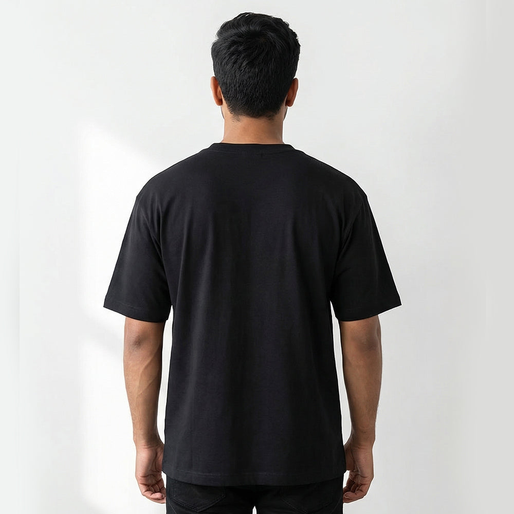 Advocate Icon- Black Round Neck Lawyer T-shirt