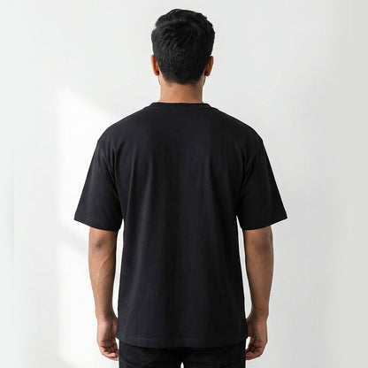 Advocate Icon- Black Round Neck Lawyer T-shirt