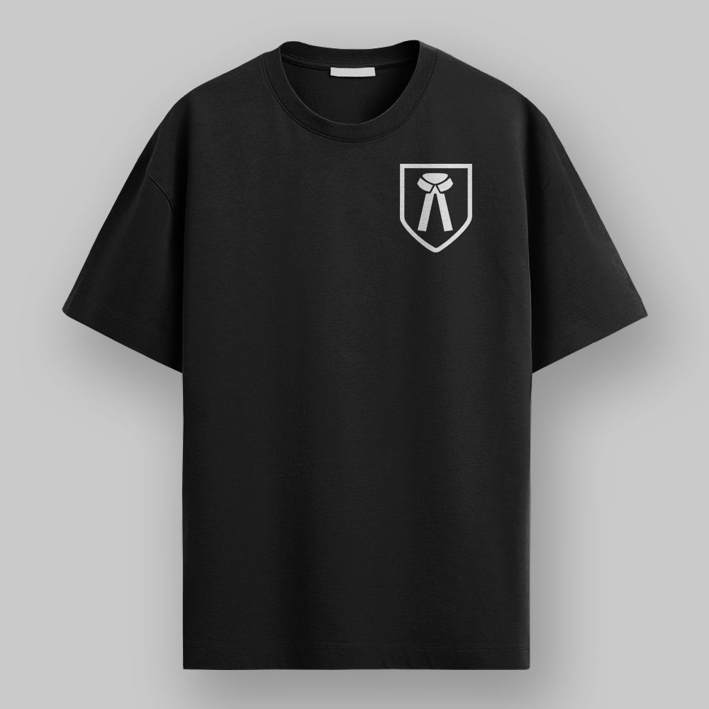 Advocate Icon- Black Round Neck Lawyer T-shirt