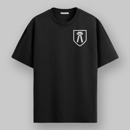 Advocate Icon- Black Round Neck Lawyer T-shirt