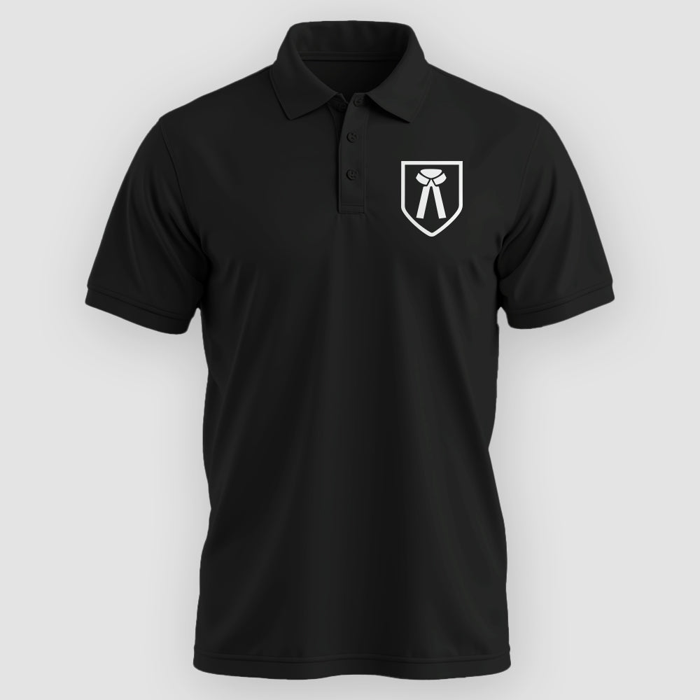 Advocate Icon- Black Lawyer Polo T-shirt