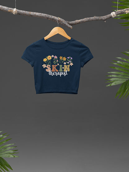 Skin Therapist - Makeup Artist Crop Top