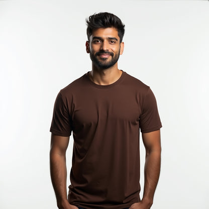 Brown - Monotone Unisex Tshirt - EOSS