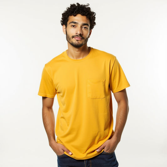 Mustard Yellow - Monotone Unisex Tshirt - EOSS