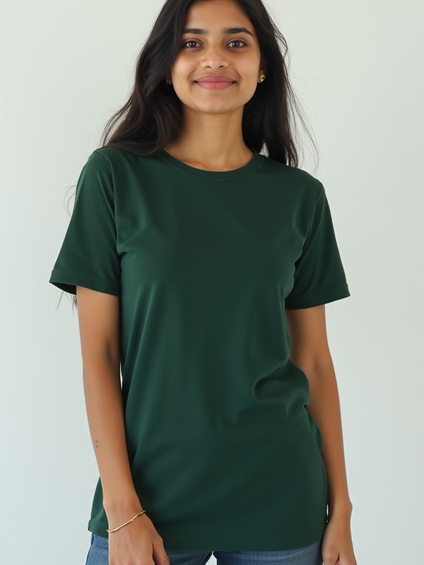 Bottle Green - Monotone Unisex Tshirt