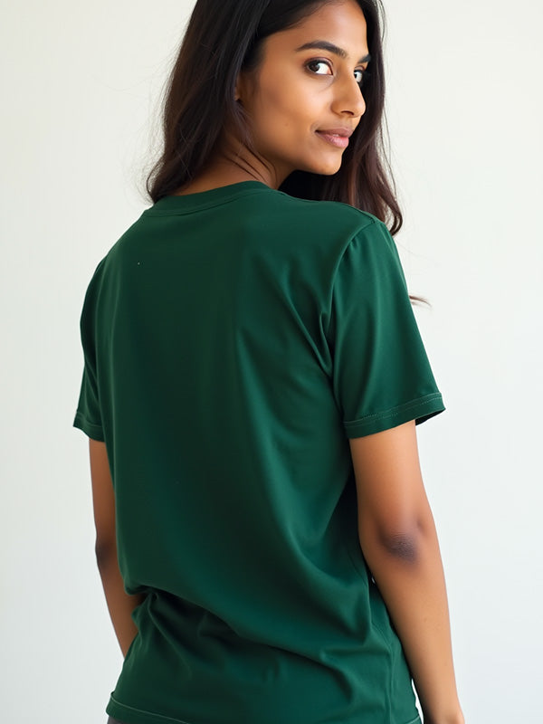 Bottle Green - Monotone Unisex Tshirt