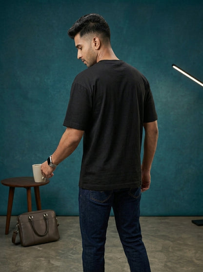 My KPIs Are- Black Round Neck Corporate T-shirt