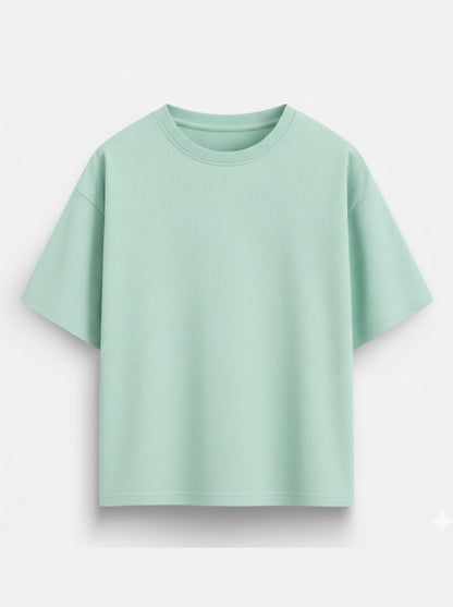 Fresh Mint- Solid Oversized Unisex T-shirt