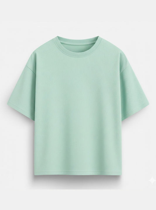 Fresh Mint- Solid Oversized Unisex T-shirt