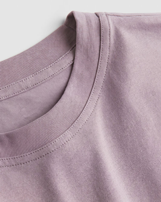 Lavender- Solid Oversized Unisex T-shirt