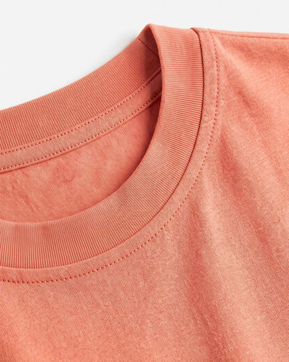 Coral- Solid Oversized Unisex T-shirt