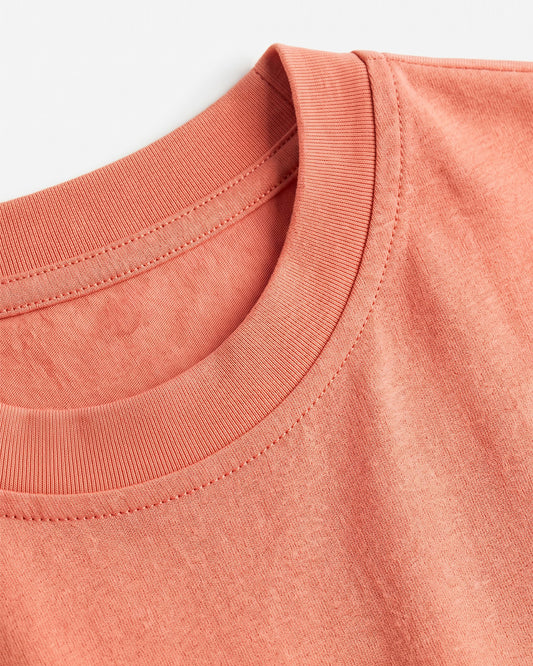 Coral- Solid Oversized Unisex T-shirt