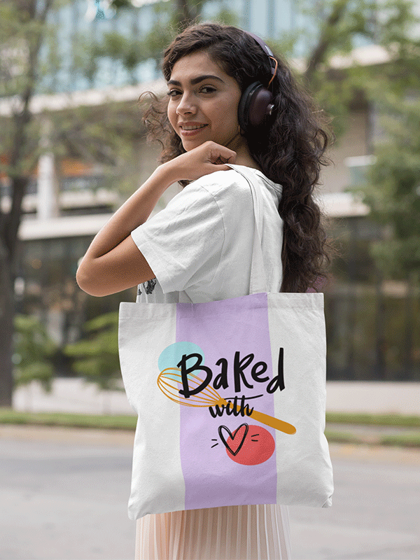 Baked with Love - Baking Tote Bag