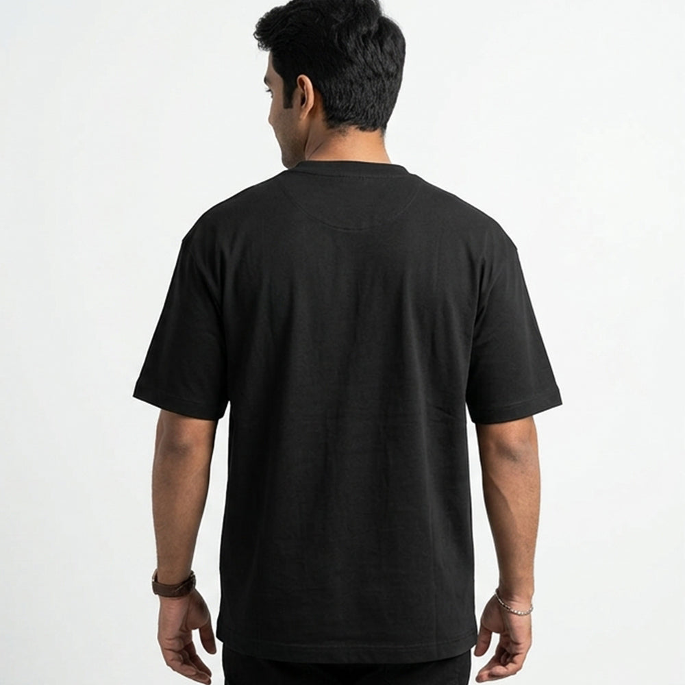 Bugs Find Me- Black Round Neck Coding T-shirt
