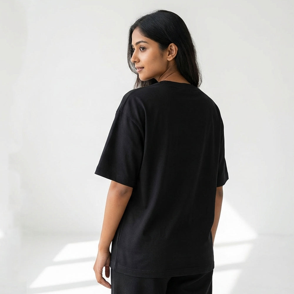 Coder Life - Black Coding Round Neck T-shirt