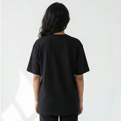 In Case of Fire- Black Round Neck Coding T-shirt