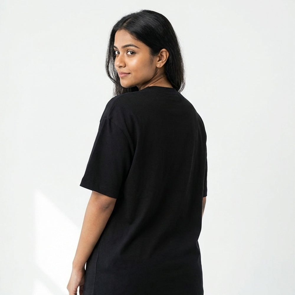 Legacy Code- Black Round Neck Coding T-shirt