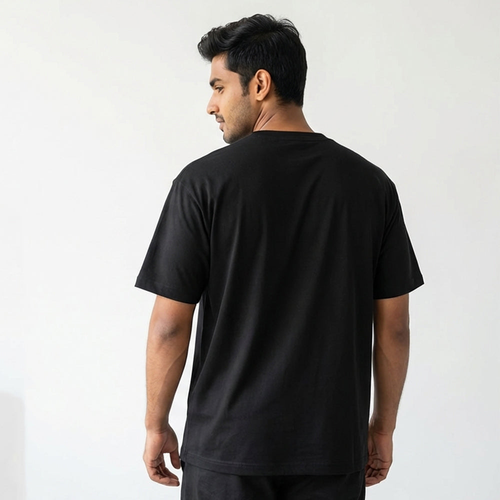Will Code for Beer- Black Round Neck Coding T-shirt