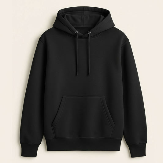 Galaxy Black - Solid Hoodie