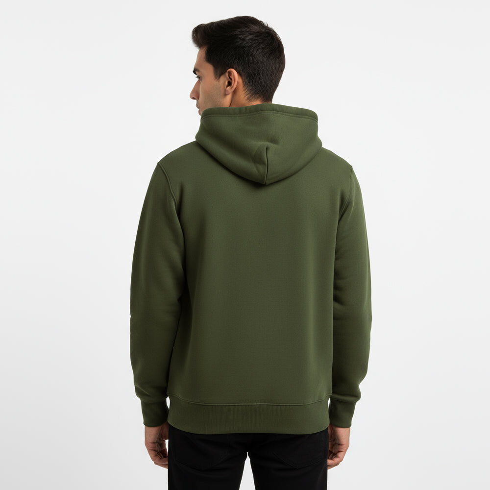 Earth Olive - Solid Hoodie
