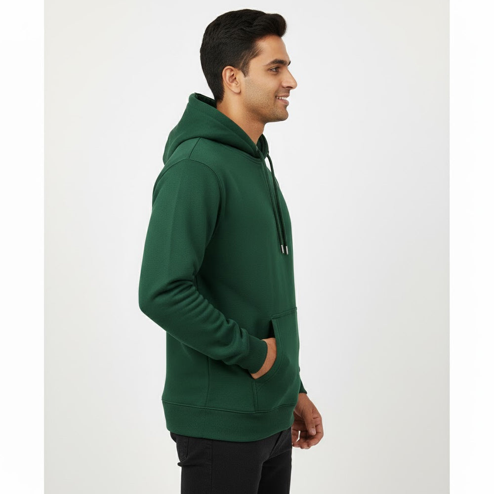 Forest Green - Solid Hoodie