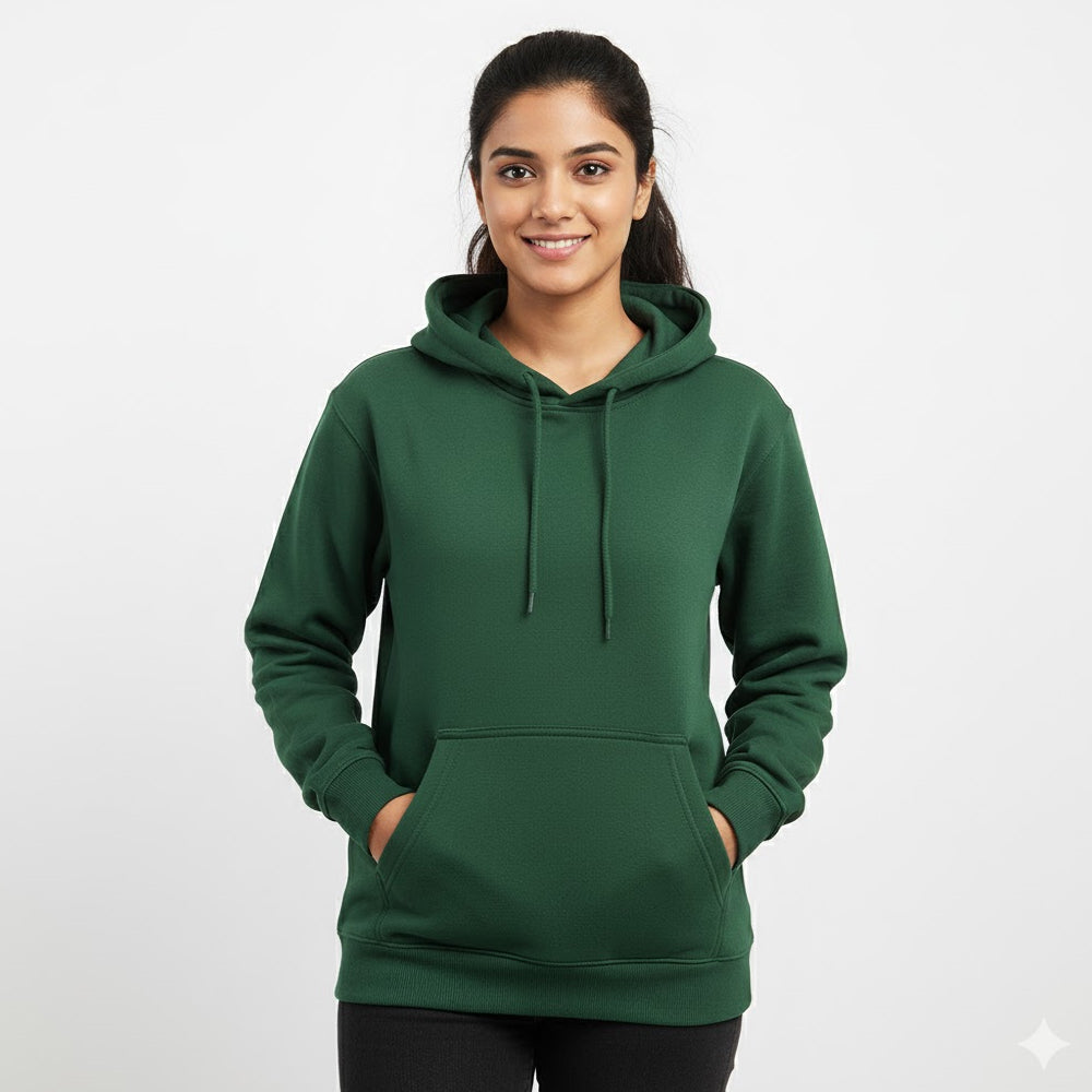 Forest Green - Solid Hoodie