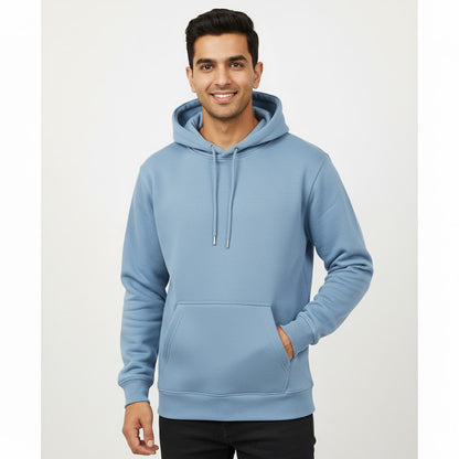 Skyline Blue - Solid Hoodie