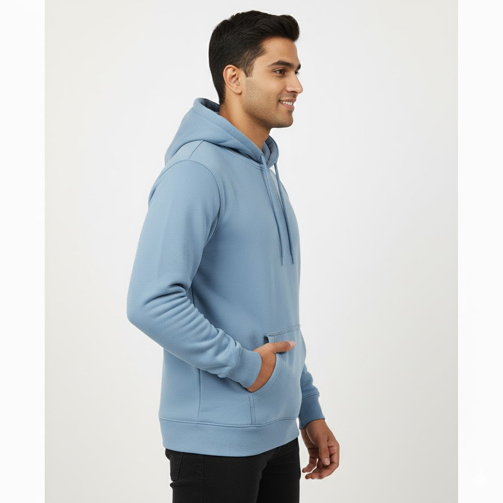 Skyline Blue - Solid Hoodie