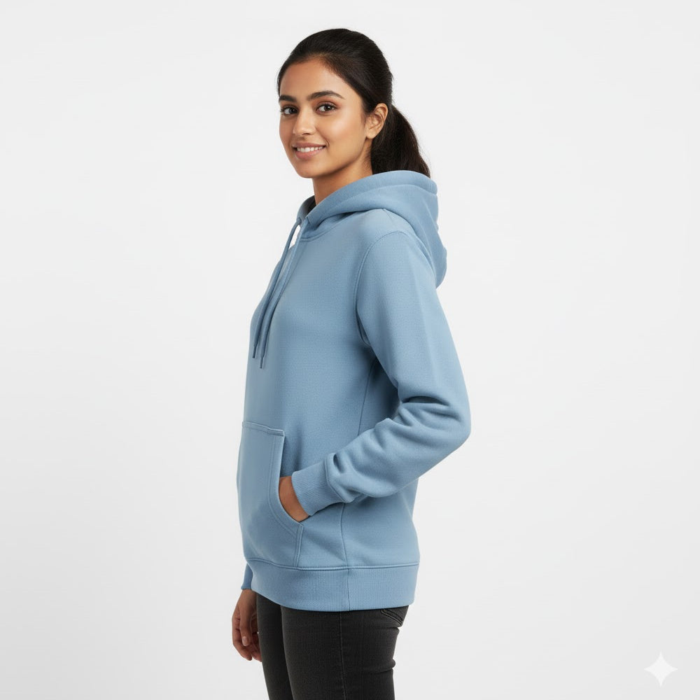 Skyline Blue - Solid Hoodie