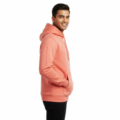 Sunset Coral - Solid Hoodie