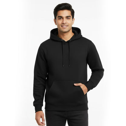 Galaxy Black - Solid Hoodie